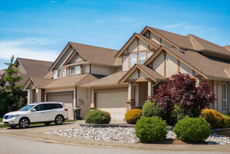 large home in the suburbs
